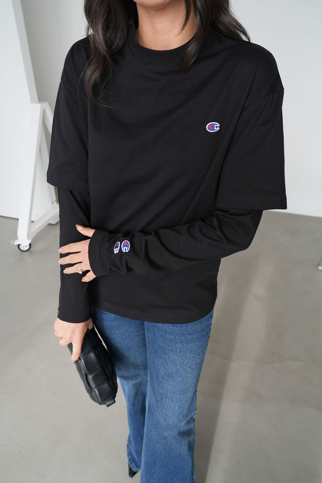 Champion - Long sleeve Basic Sweatshirt