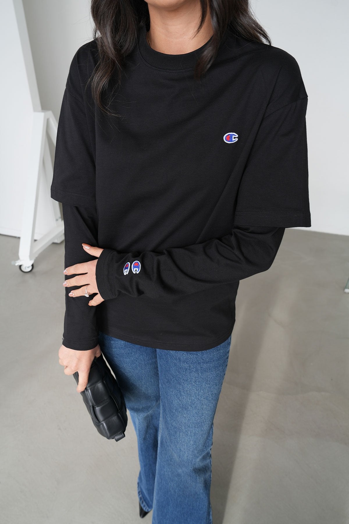 Champion - Long sleeve Basic Sweatshirt