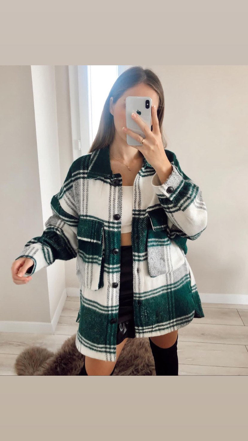 OVERSIZED- GREEN JACKET