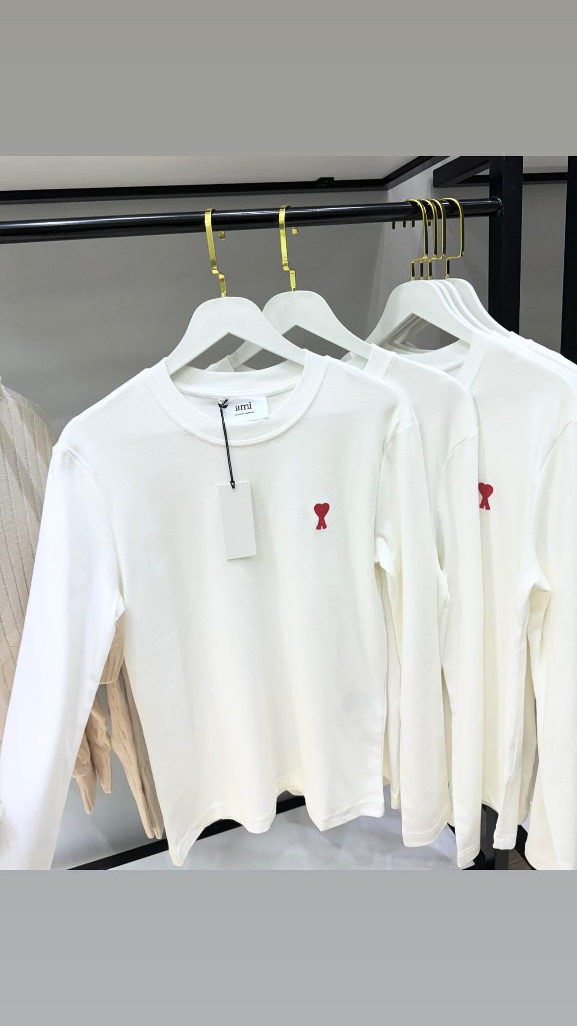 Ami Paris - Longsleeve T-shirt