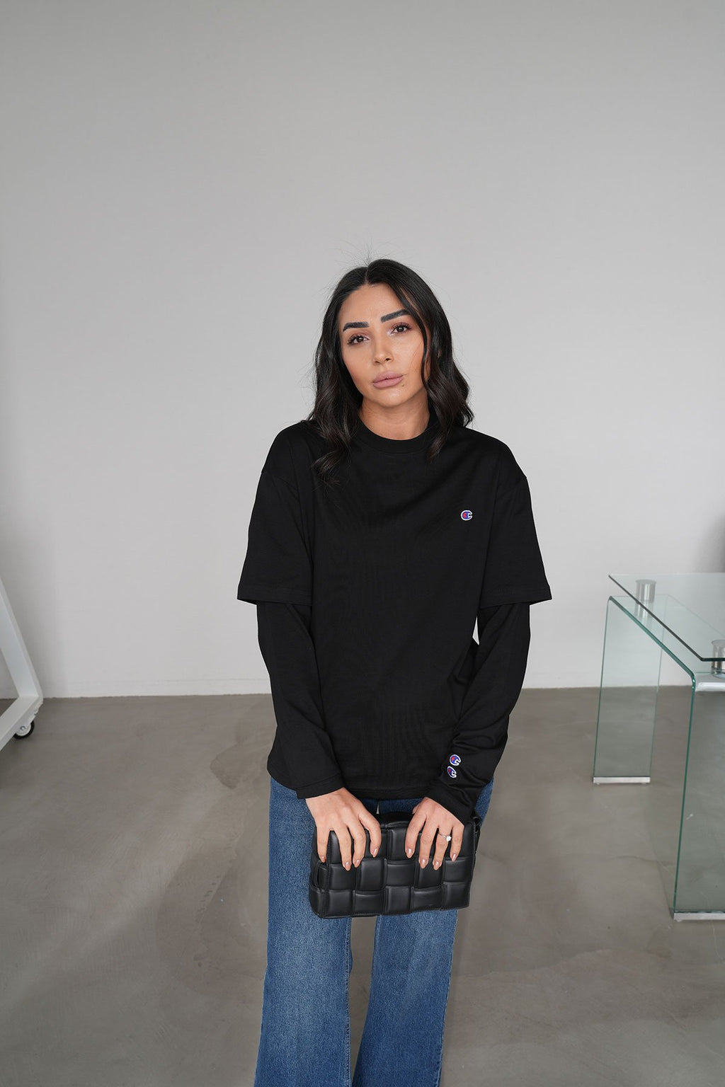 Champion - Long sleeve Basic Sweatshirt