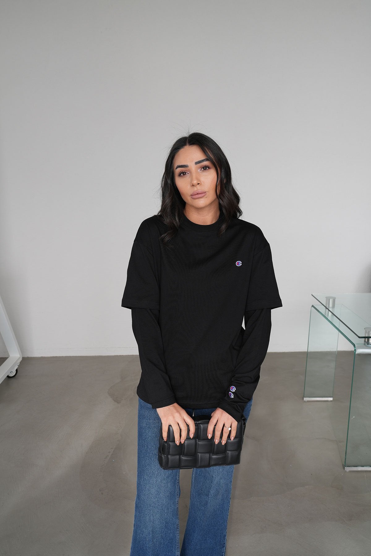 Champion - Long sleeve Basic Sweatshirt
