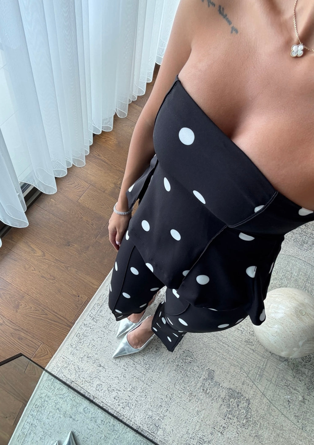 Polka Dot Jumpsuit