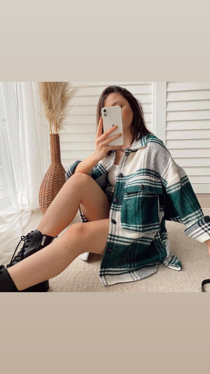 OVERSIZED- GREEN JACKET