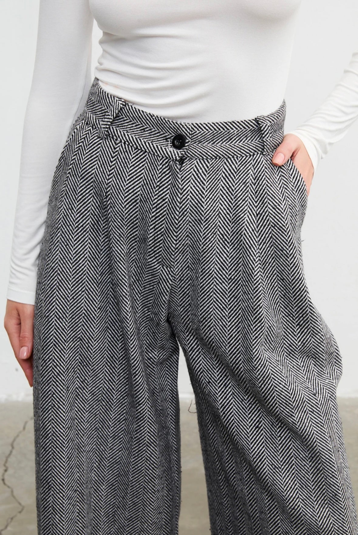 Winter-palazzo pants