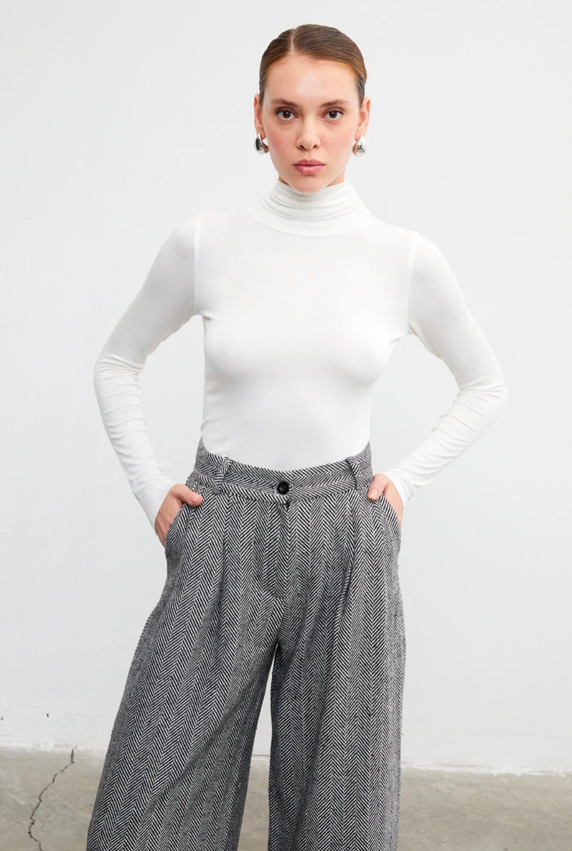 Winter-palazzo pants