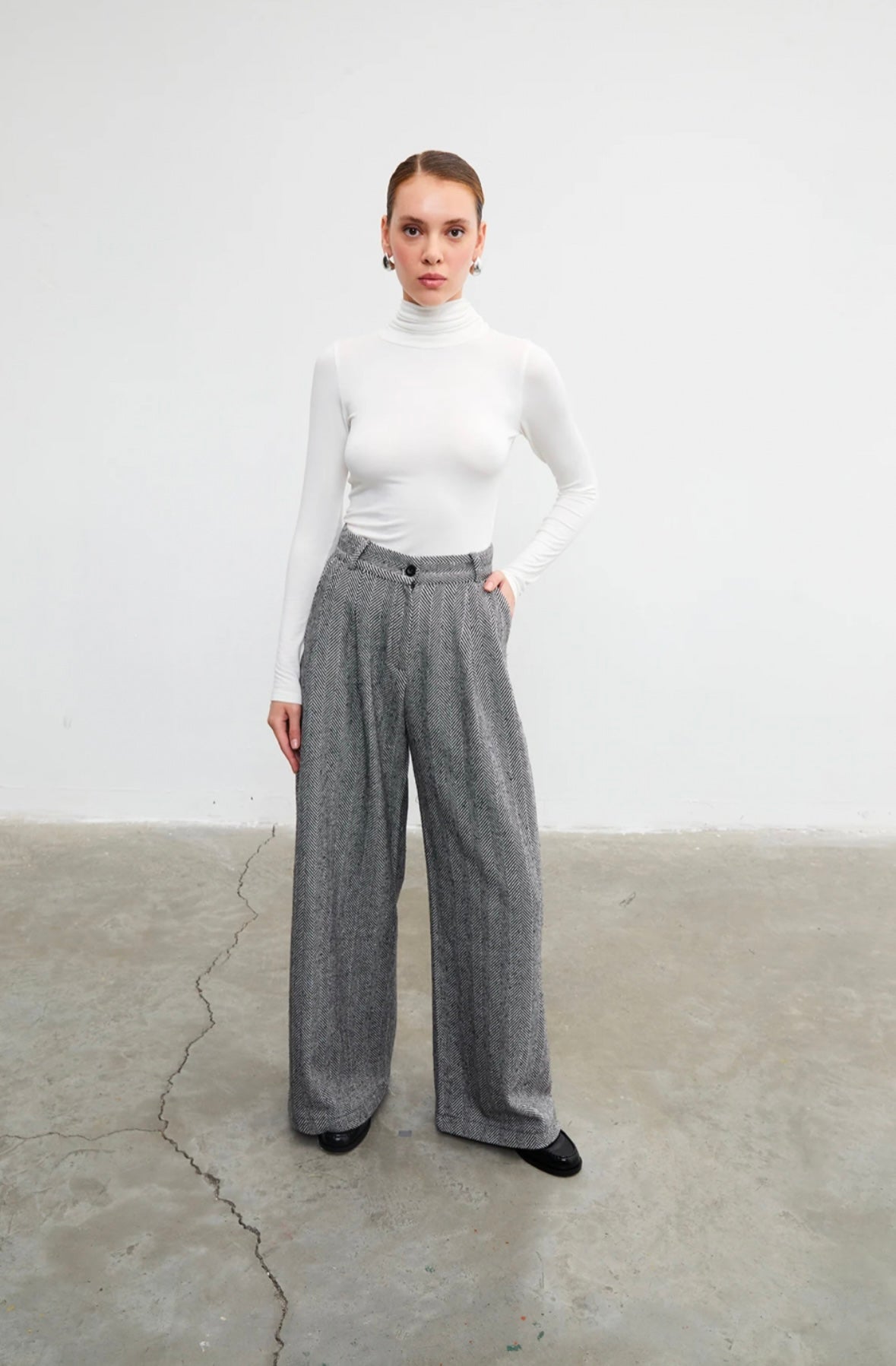 Winter-palazzo pants