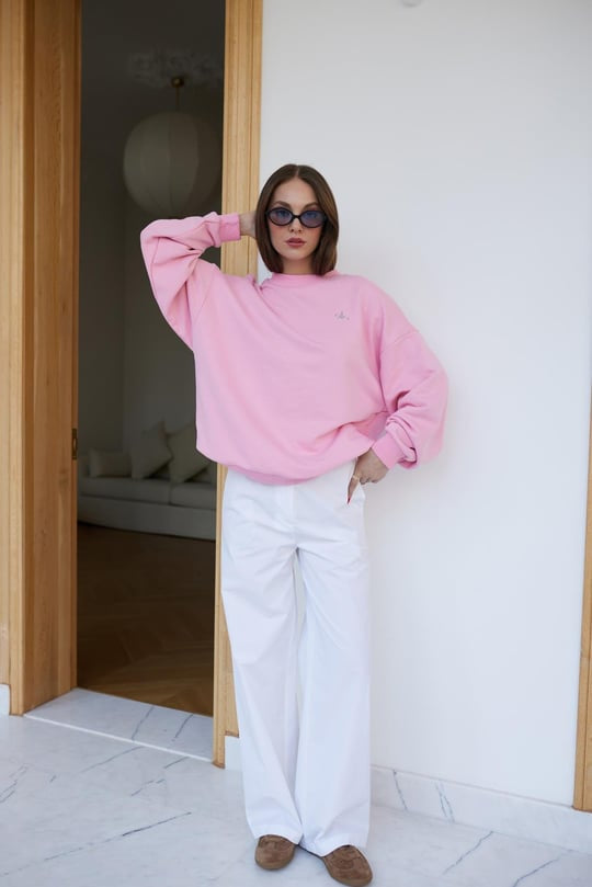 ALO-collection oversized sweatshirt