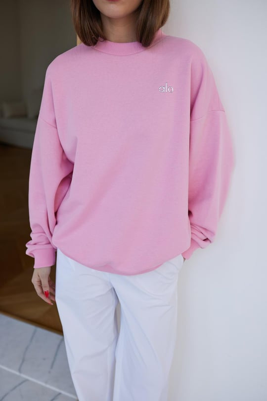 ALO-collection oversized sweatshirt