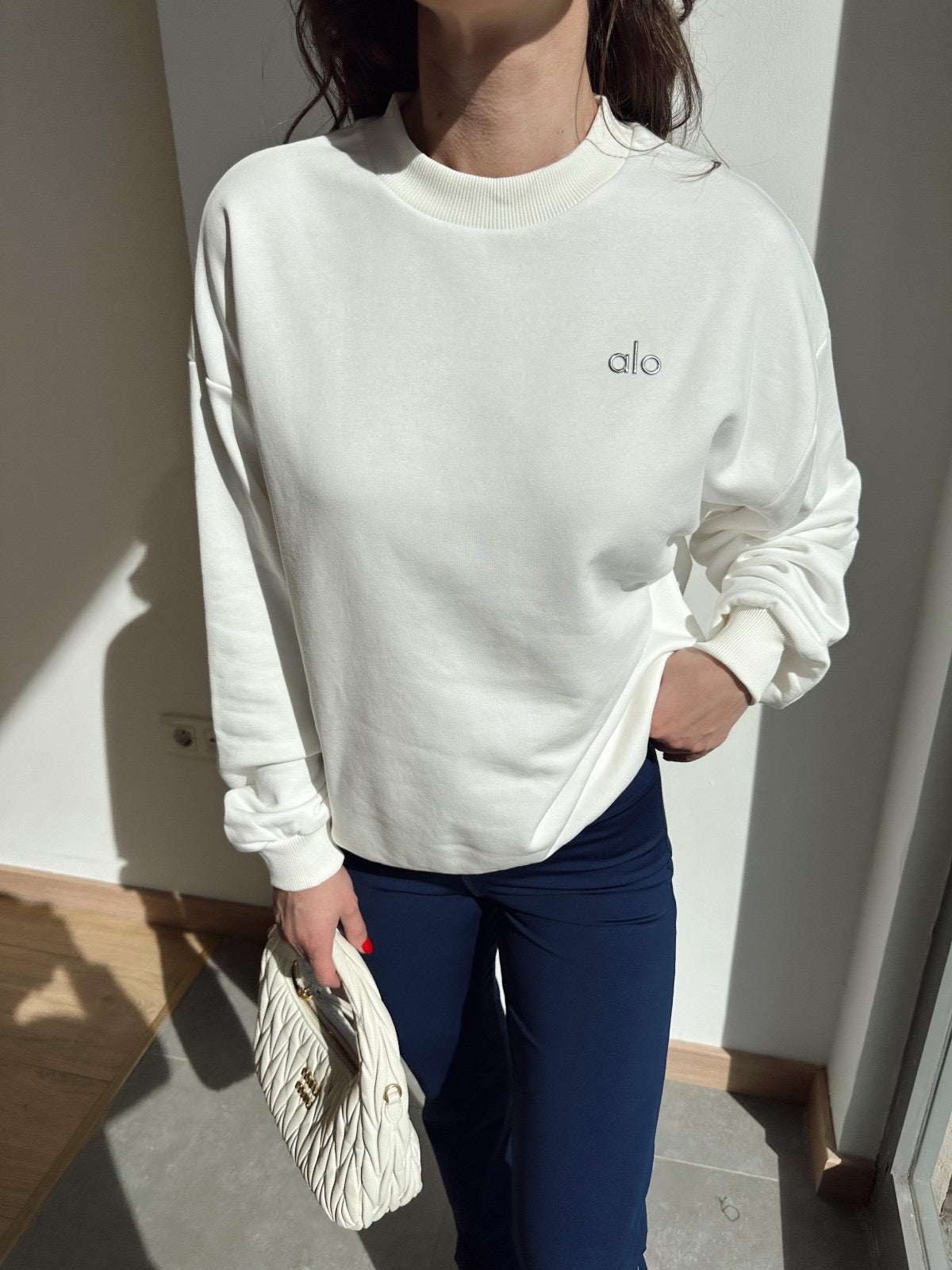ALO - OVERSIZED SWEATSHIRT