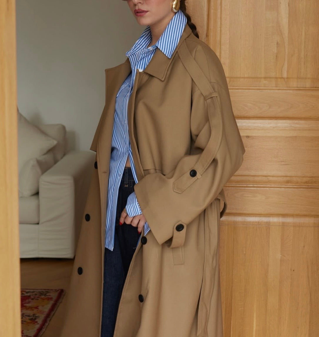 Winter essential trench coat (25 trending color)