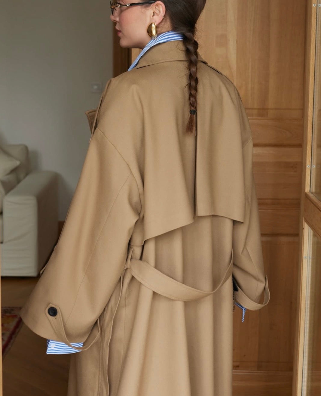 Winter essential trench coat (25 trending color)