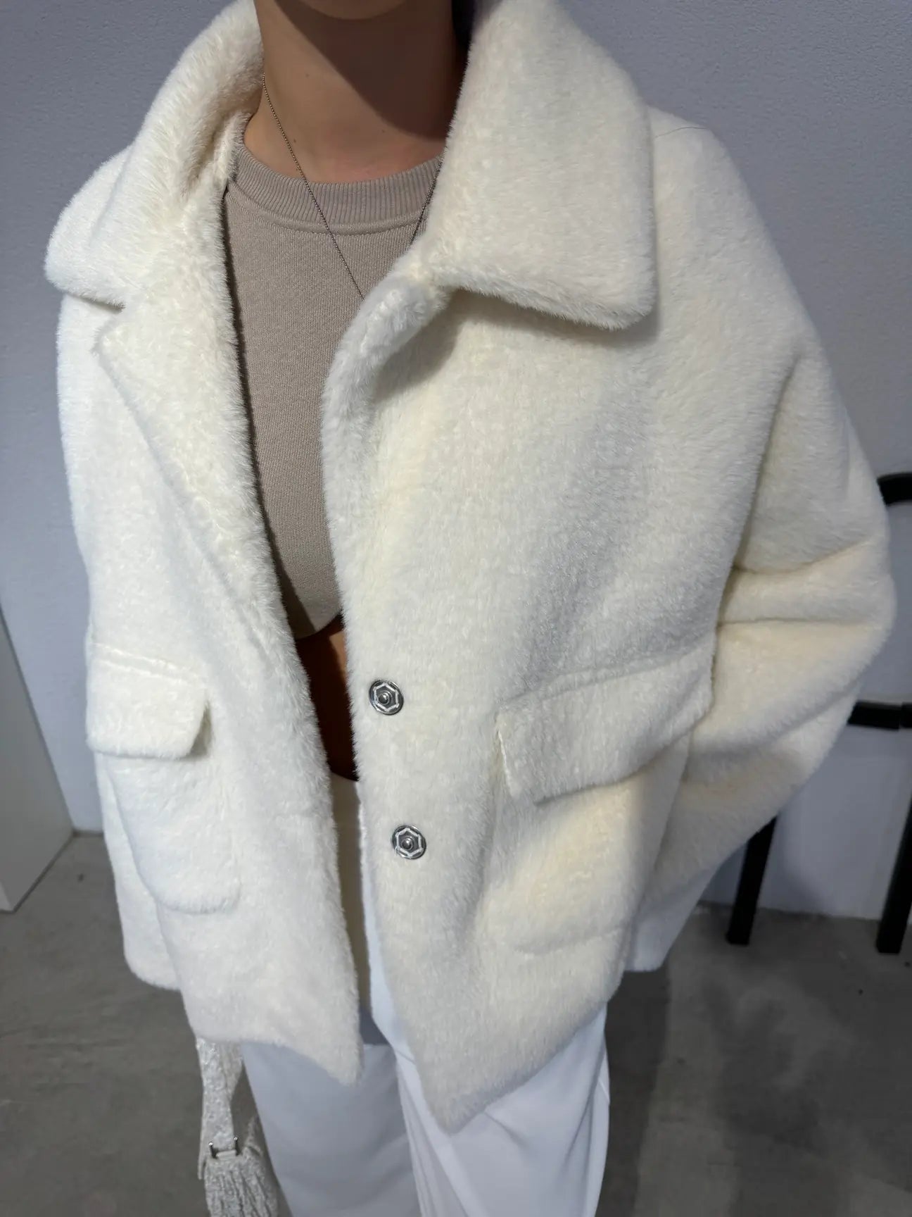 PREMIUM-lined fur with pocket details