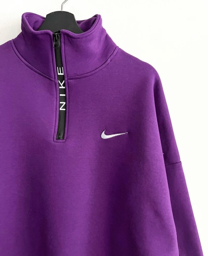 Nike oversized sweatshir-Purple(Unisex)