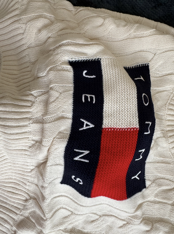 TOMMY crop pullover
