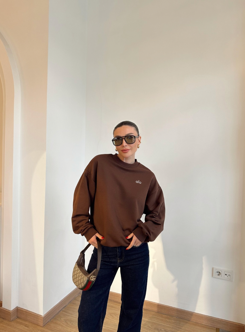 ALO-COLLECTION OVERSIZED SWEATSHIRT