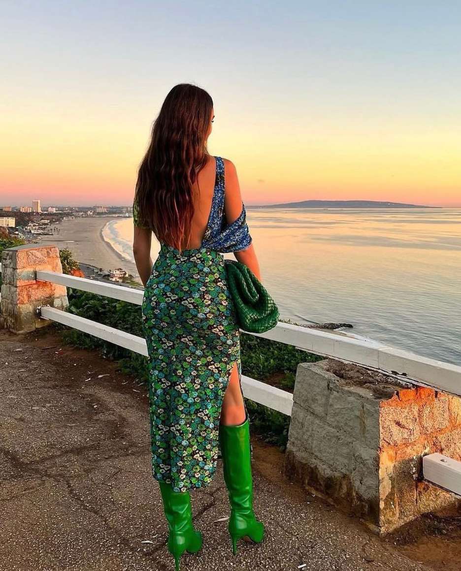 FLORAL  PRINT MIDI - Dress