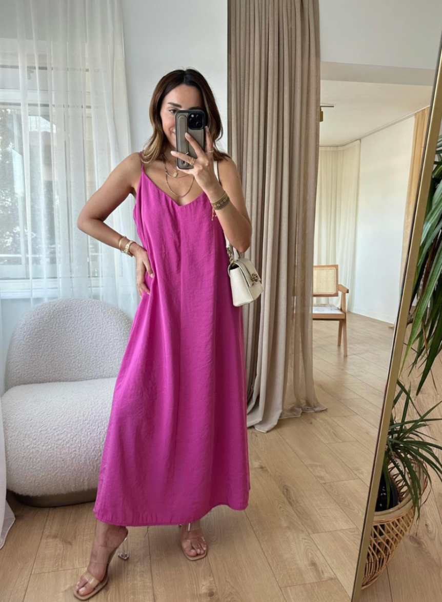 Ss25 pink dress