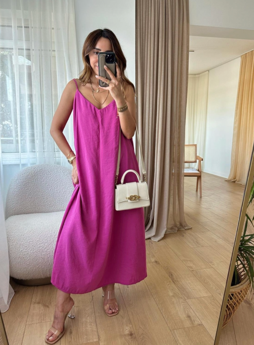 Ss25 pink dress