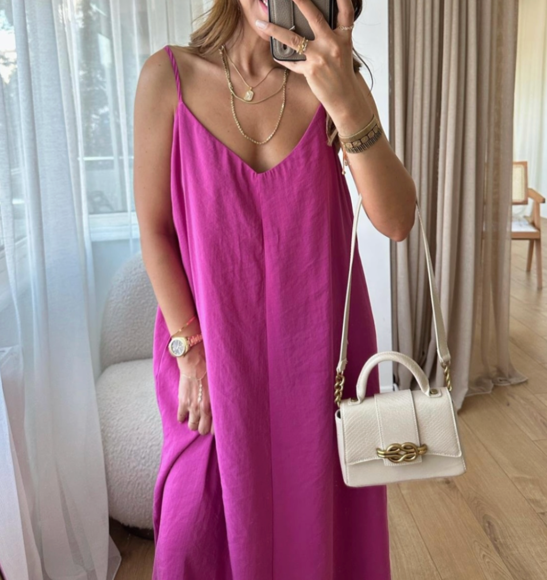 Ss25 pink dress