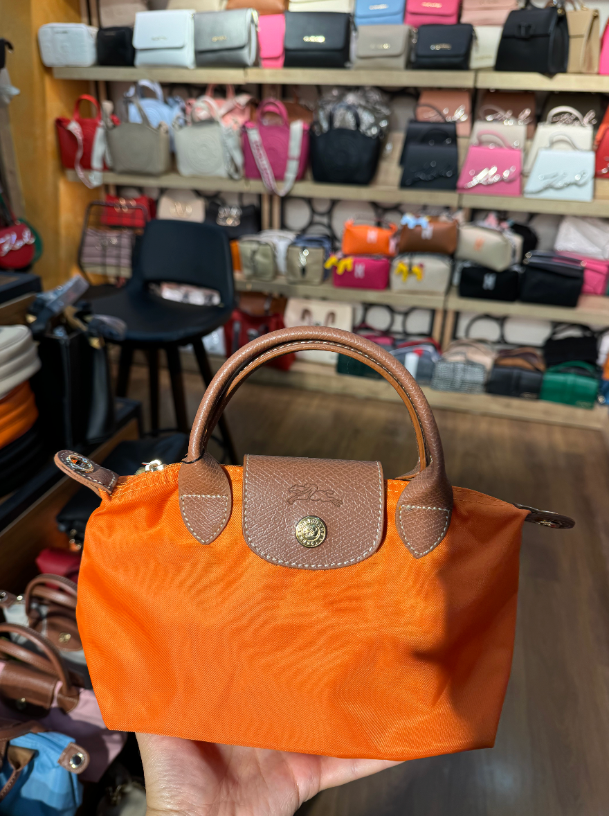 Longchamp LE PLIAGE POUCH - Orange 🍊