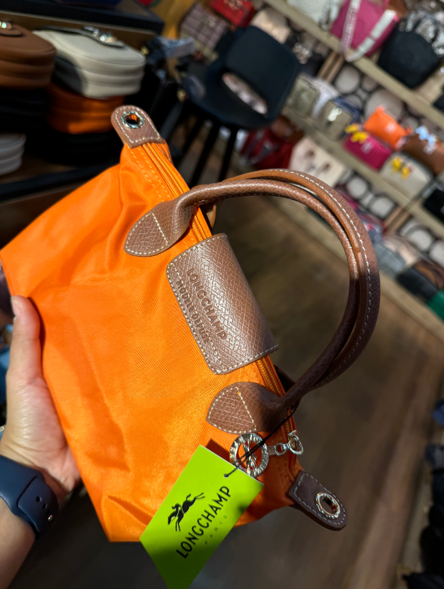 Longchamp LE PLIAGE POUCH - Orange 🍊