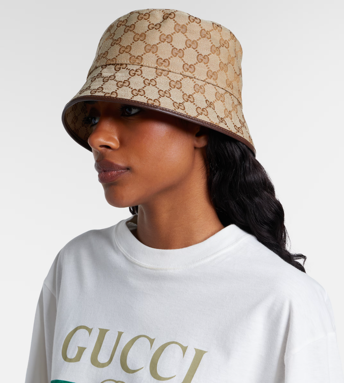 GG Canvas bucket hat